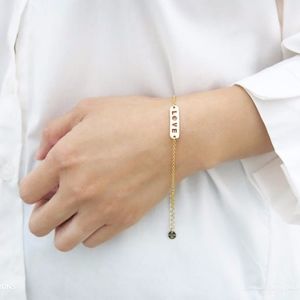 Dainty Love Gold Plated Amanda Bracelet
